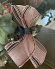 Organza Bow Charcoal Black Head Band - Swati Golyan