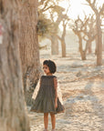 Hand Embroidered Cape and Silk Organza Dress - Swati Golyan