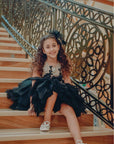 Hand Embroidered Bodice With Hand Pleated Skirt - Swati Golyan