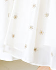 Hand Embroidered Silk Organza Full Length Dress - Swati Golyan