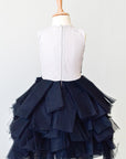 Hand Embroidered Bodice With Hand Pleated Skirt - Swati Golyan