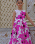 Hand Embroidered And Appliqued Dress - Swati Golyan