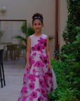 Hand Embroidered And Appliqued Dress - Swati Golyan