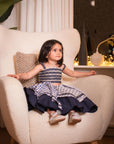 Girl's Kiki Handblock Printed Lehenga Set - Swati Golyan
