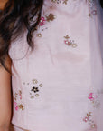 Ombre Hand Embroidered Lehenga Set for Girls - Swati Golyan