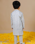Hand Block Printed Co-ord Kurta Set for boys - Swati Golyan