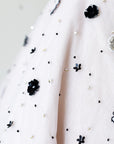 Hand Embroidered Beige Dress - Swati Golyan