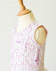 Hand Beaded With Asymmetrical Frills Dress - Swati Golyan