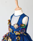 Hand Embroidered Boned Skirt Dress - Swati Golyan