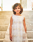 Organza Tiered Dress - Swati Golyan