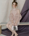 Frilled A-line Dress - Swati Golyan