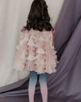 Shoulder Tie-ups Cone Shaped Pink Dress - Swati Golyan