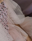 Hand Embroidered Ruffled And Frilled Dress - Swati Golyan