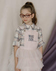 Whatever Embroidered And Hand Enhanced Pinafore Tutu - Swati Golyan