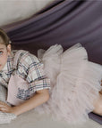 Whatever Embroidered And Hand Enhanced Pinafore Tutu - Swati Golyan