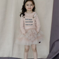 “Boss Baby” Embroidered And Hand Enhanced Pinafore Tutu