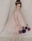 Pom Pom Sheer Yoke Dress - Swati Golyan