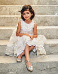Organza Tiered Dress - Swati Golyan