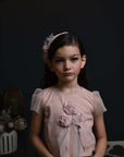 Girl's Three-flower bunch skirt set