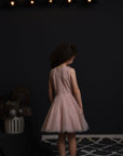 Gigantic Silk Organza Peony Girls Birthday Dress