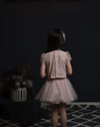 Girl's Three-flower bunch skirt set
