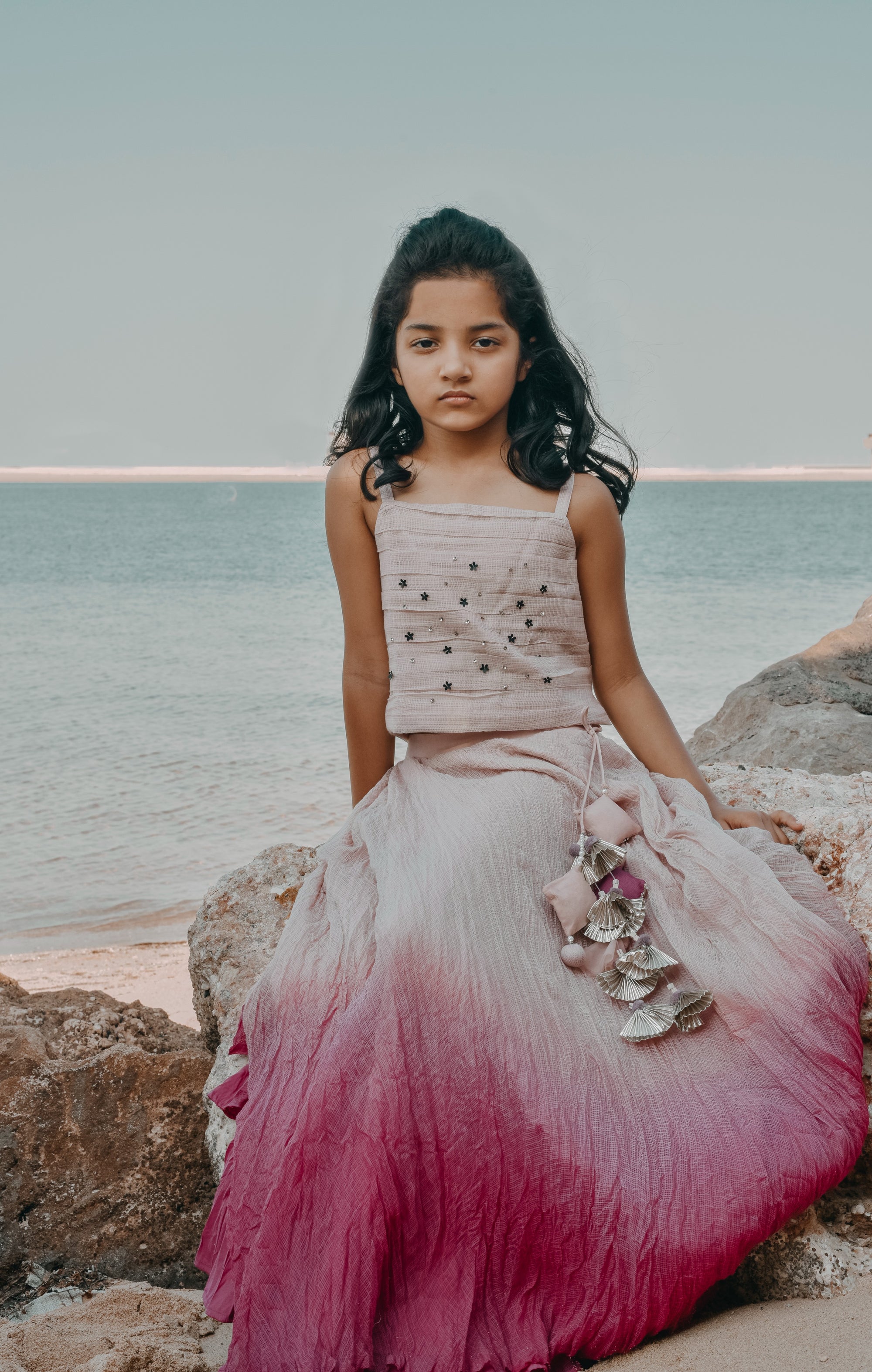 Pink lehenga