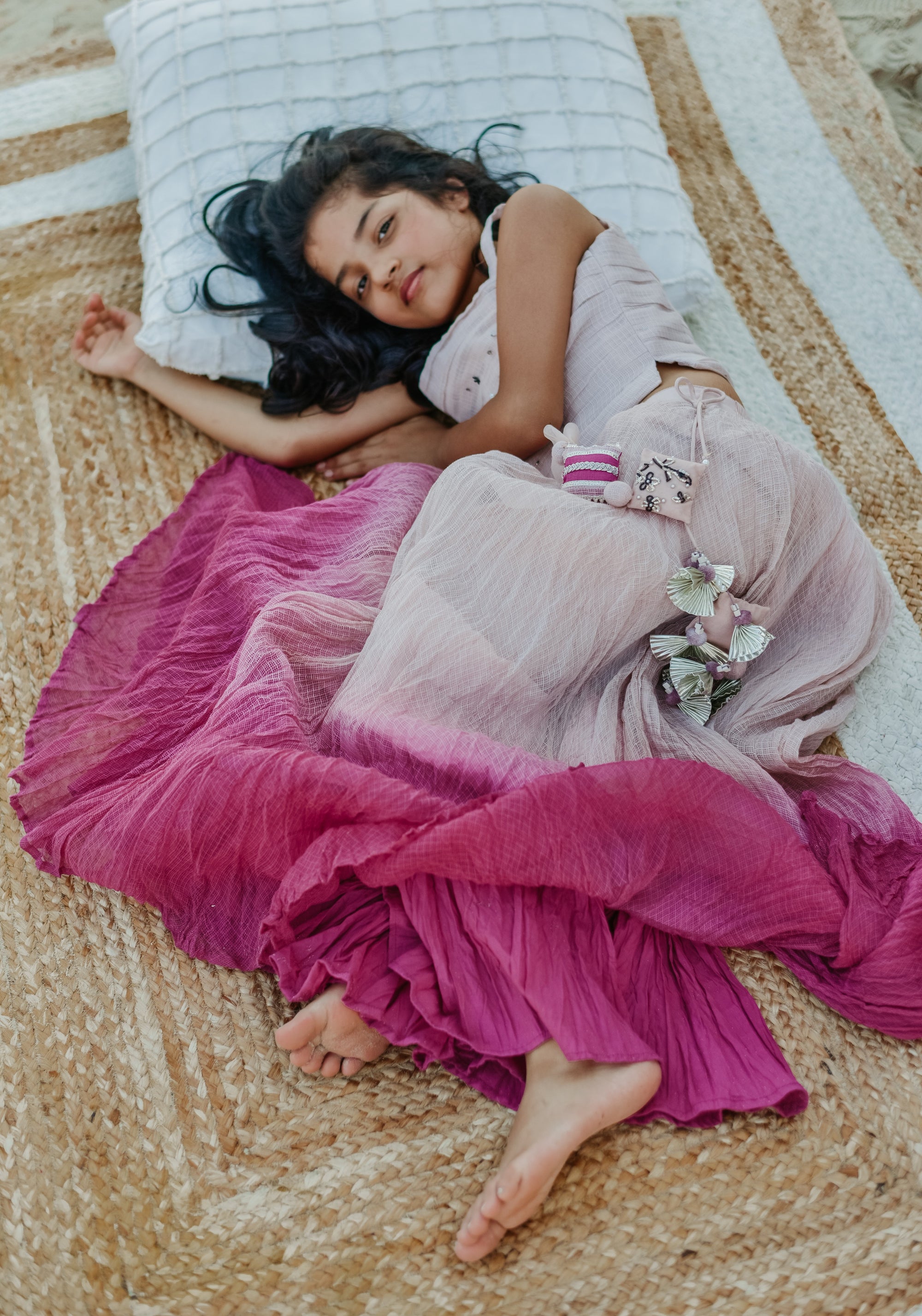 Pink lehenga