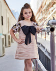 little Princess dress with sleeves for Birthday and wedding parties 